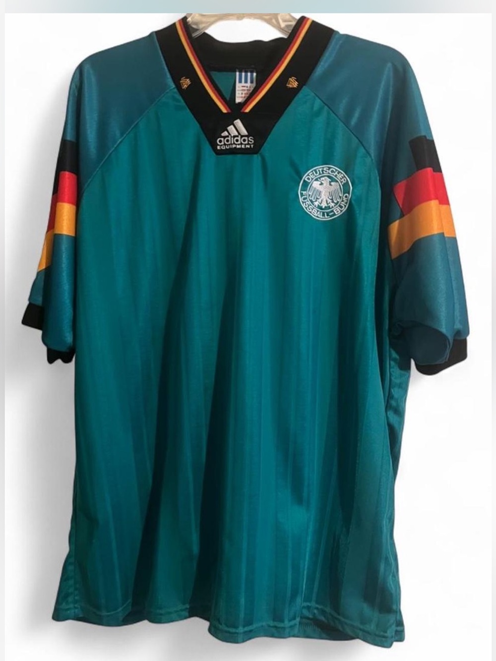 Vintage adidas 1992 Germany National football soccer jersey